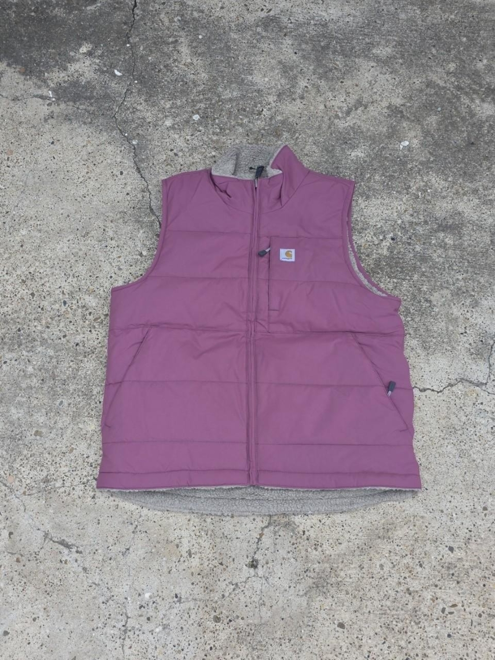 Carhartt Women's Montana Reversible Relaxed Fit Insulated Vest Size Small